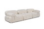 Atelier Del Sofa Bubble 3 Seater Bouclette Blanco